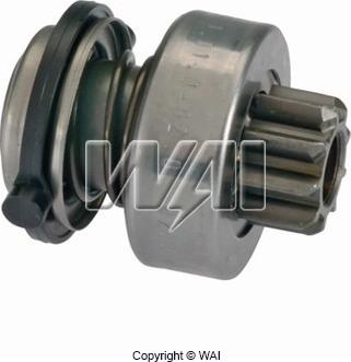 WAI 54-9140-ZEN - Pinion, bendix, starter autospares.lv