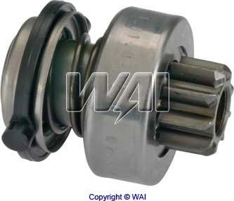 WAI 54-9140 - Pinion, bendix, starter autospares.lv