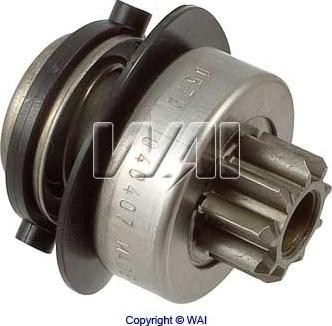 WAI 54-9168 - Pinion, bendix, starter autospares.lv