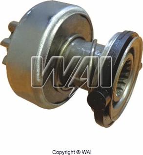 WAI 54-91142-ZEN - Pinion, bendix, starter autospares.lv