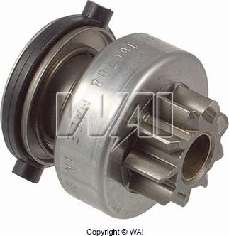 WAI 54-91113-ZEN - Pinion, bendix, starter autospares.lv