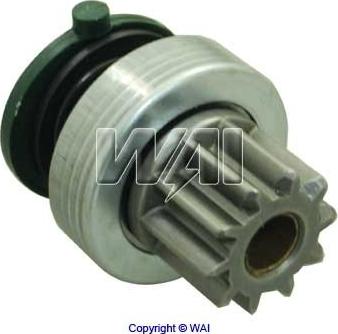 WAI 54-91180 - Pinion, bendix, starter autospares.lv