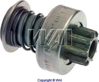 WAI 54-9129 - Pinion, bendix, starter autospares.lv