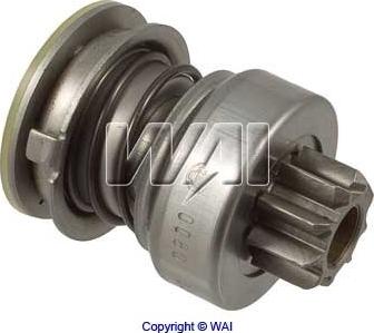 WAI 54-9126 - Pinion, bendix, starter autospares.lv