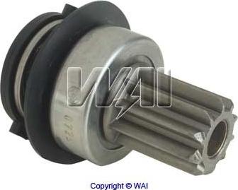 WAI 54-9171 - Pinion, bendix, starter autospares.lv