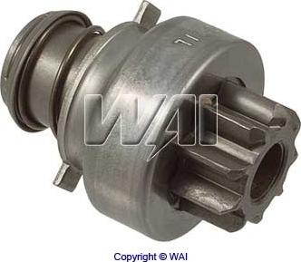 WAI 54-8109 - Pinion, bendix, starter autospares.lv