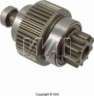 WAI 54-8104-ZEN - Pinion, bendix, starter autospares.lv