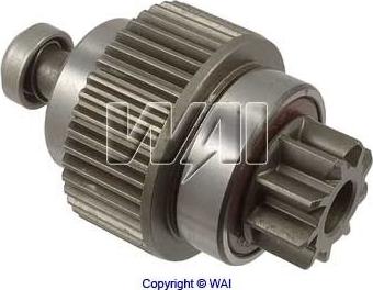 WAI 54-8104 - Pinion, bendix, starter autospares.lv