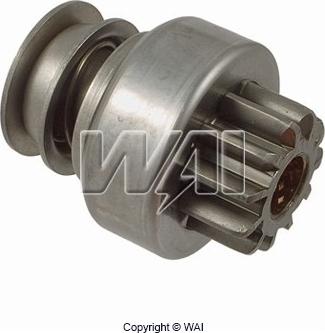 WAI 54-8130-ZEN - Pinion, bendix, starter autospares.lv