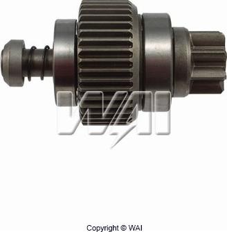 WAI 54-8138-ZEN - Pinion, bendix, starter autospares.lv