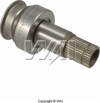 WAI 54-83417-ZEN - Pinion, bendix, starter autospares.lv