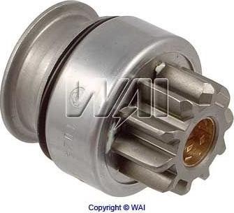 WAI 54-8343 - Pinion, bendix, starter autospares.lv