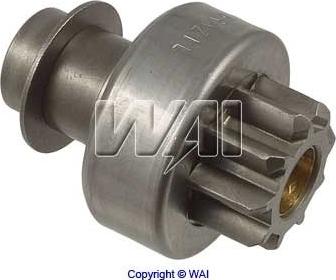 WAI 54-8305 - Pinion, bendix, starter autospares.lv