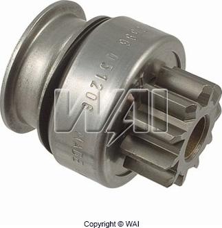 WAI 54-8314-ZEN - Pinion, bendix, starter autospares.lv