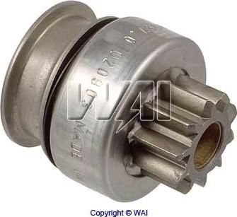 WAI 54-8315 - Pinion, bendix, starter autospares.lv