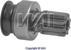 WAI 54-8323 - Pinion, bendix, starter autospares.lv