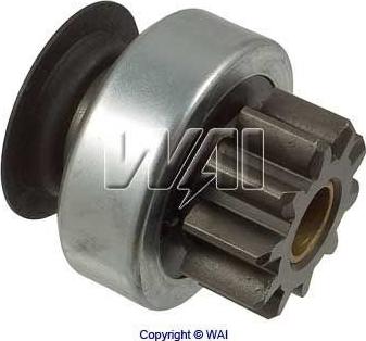 WAI 54-8247 - Pinion, bendix, starter autospares.lv