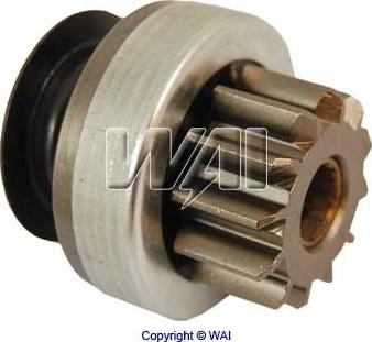 WAI 54-8269 - Pinion, bendix, starter autospares.lv