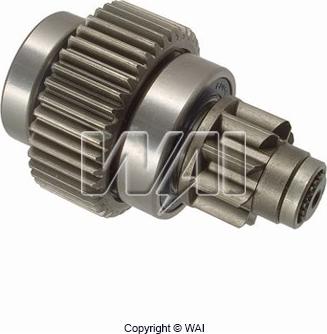 WAI 54-8235-ZEN - Pinion, bendix, starter autospares.lv