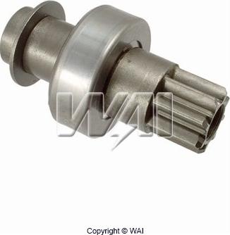 WAI 54-8231-ZEN - Pinion, bendix, starter autospares.lv