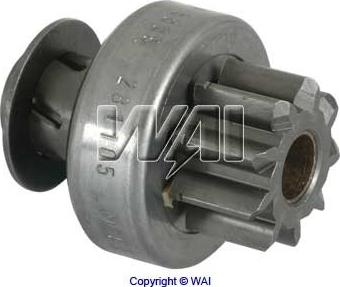 WAI 54-8232 - Pinion, bendix, starter autospares.lv