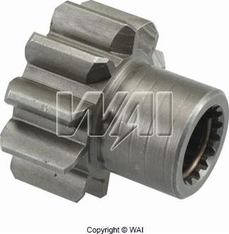 WAI 54-82209-ZEN - Pinion, bendix, starter autospares.lv