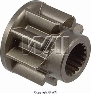 WAI 54-82201-ZEN - Pinion, bendix, starter autospares.lv