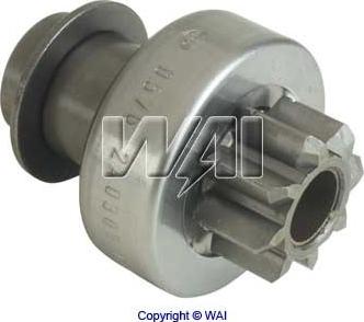 WAI 54-8221 - Pinion, bendix, starter autospares.lv