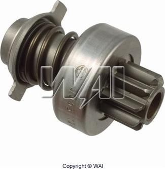 WAI 54-204-ZEN - Pinion, bendix, starter autospares.lv