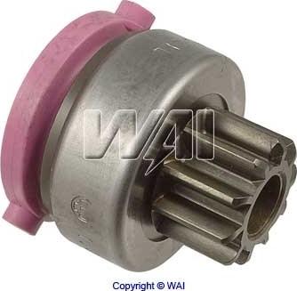 WAI 54-216 - Pinion, bendix, starter autospares.lv