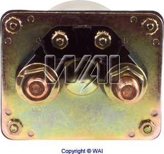 WAI 66-107-1 - Solenoid Switch, starter autospares.lv