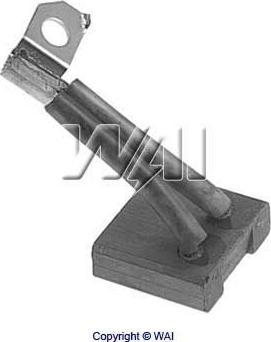 WAI 68-9117 - Carbon Brush, starter autospares.lv