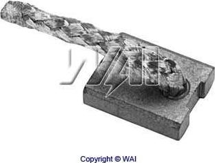 WAI 68-8129 - Carbon Brush, vane set, alternator autospares.lv