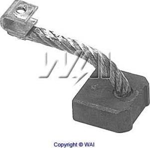 WAI 68-8211 - Carbon Brush, starter autospares.lv