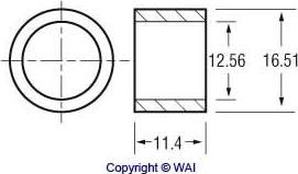 WAI 62-91403 - Bush, starter shaft autospares.lv