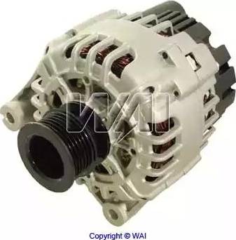 WAI 13974R - Alternator autospares.lv