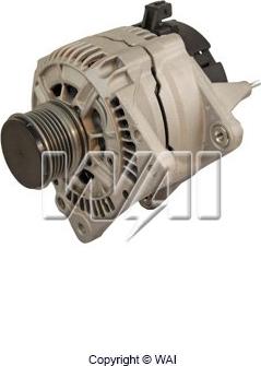 WAI 13831N - Alternator autospares.lv