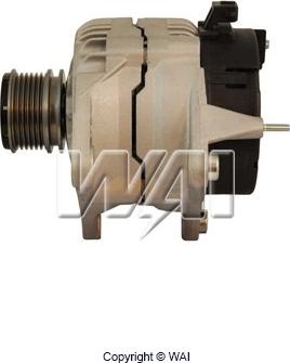 WAI 13831N - Alternator autospares.lv