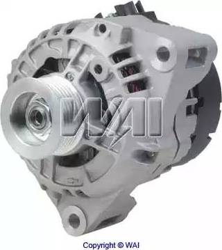 WAI 13798R - Alternator autospares.lv