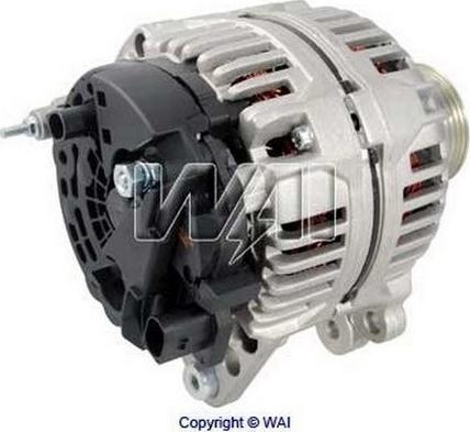 WAI 12445N - Alternator autospares.lv