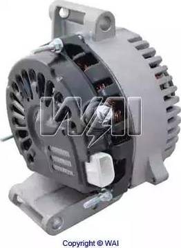 WAI 8404R - Pulley, alternator, freewheel clutch autospares.lv