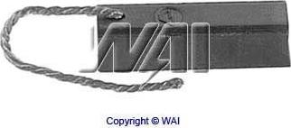 WAI 38-8306 - Carbon Brush, vane set, alternator autospares.lv