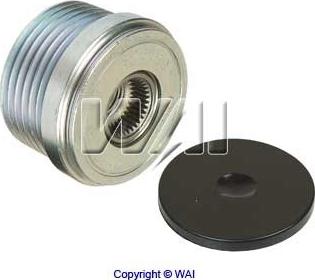WAI 24-94259-1 - Pulley, alternator, freewheel clutch autospares.lv