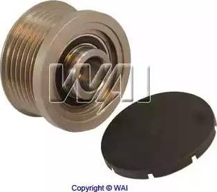 WAI 24-94261-7 - Pulley, alternator, freewheel clutch autospares.lv