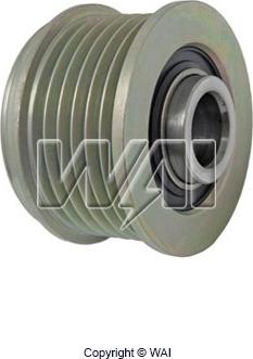 WAI 24-94284-3 - Pulley, alternator, freewheel clutch autospares.lv