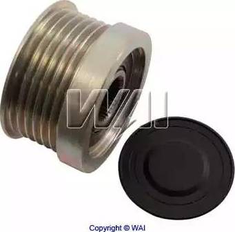 WAI 24-91104-3 - Pulley, alternator, freewheel clutch autospares.lv