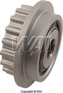 WAI 24-91299-3 - Pulley, alternator, freewheel clutch autospares.lv