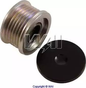 WAI 24-91264-1 - Pulley, alternator, freewheel clutch autospares.lv