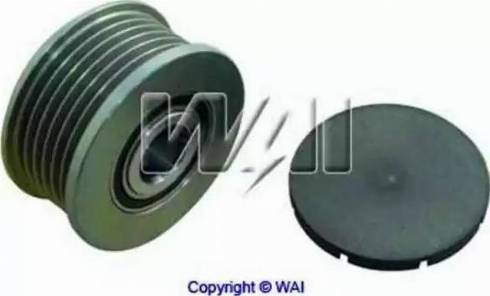 WAI 24-91262 - Pulley, alternator, freewheel clutch autospares.lv