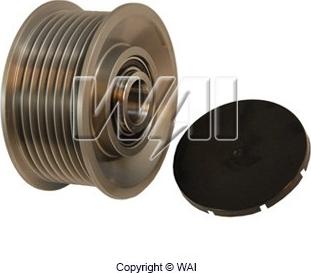 WAI 24-91287 - Pulley, alternator, freewheel clutch autospares.lv